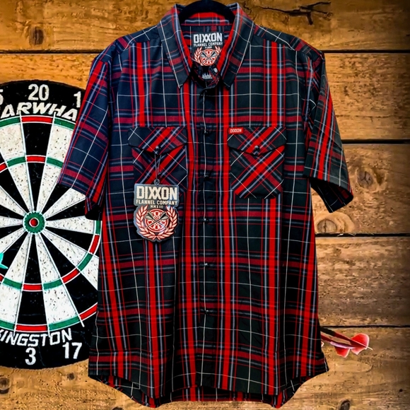 DIXXON Bullseye Bamboo Short Sleeve Men's XL **Sold Out** - Picture 1 of 5
